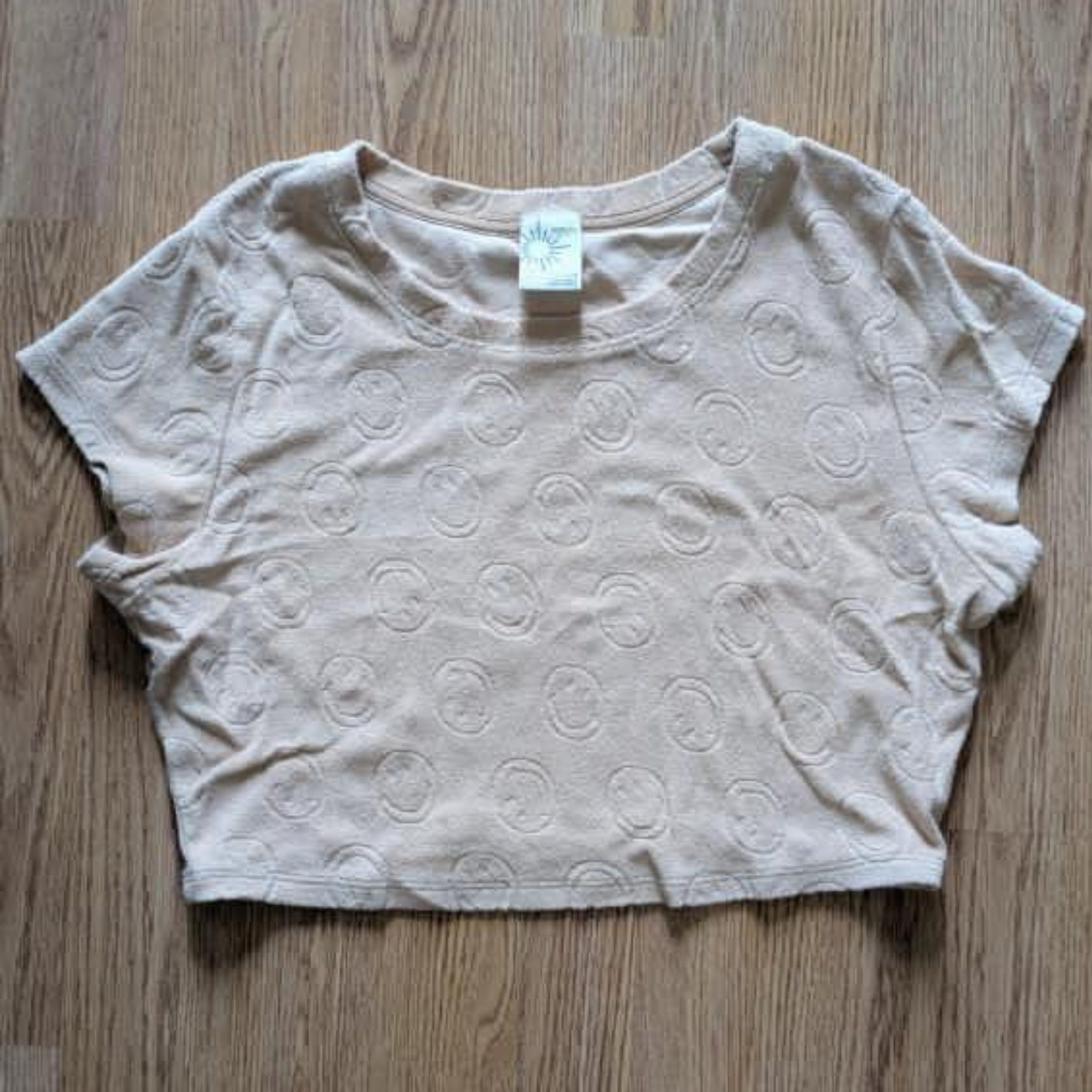 Tshirt crop Smiley