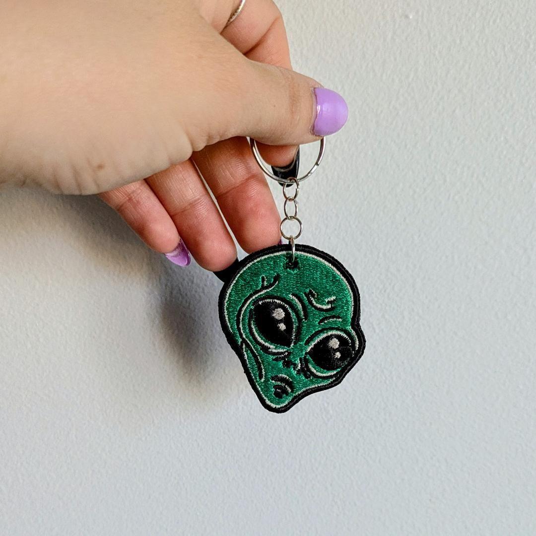 🔑👽Porte-clé "Alien exists"👽🔑