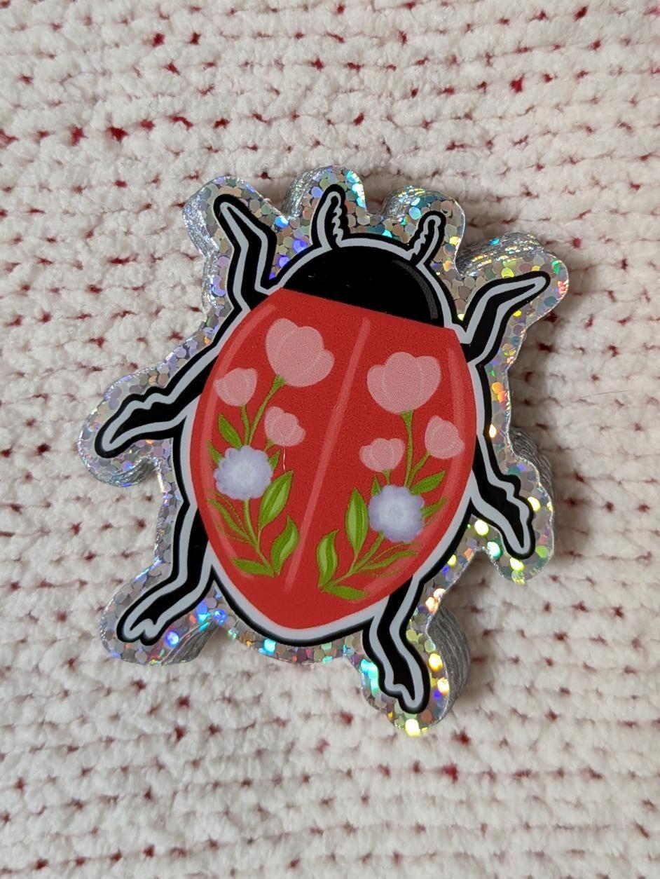 🐞✨️Autocollant "Petite coccinelle"✨️🐞