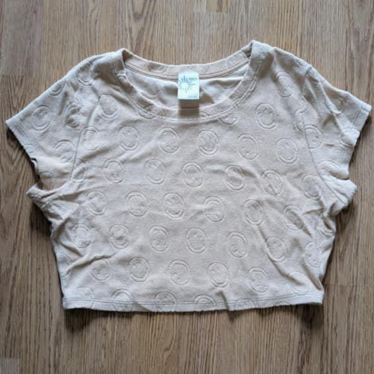 Tshirt crop Smiley