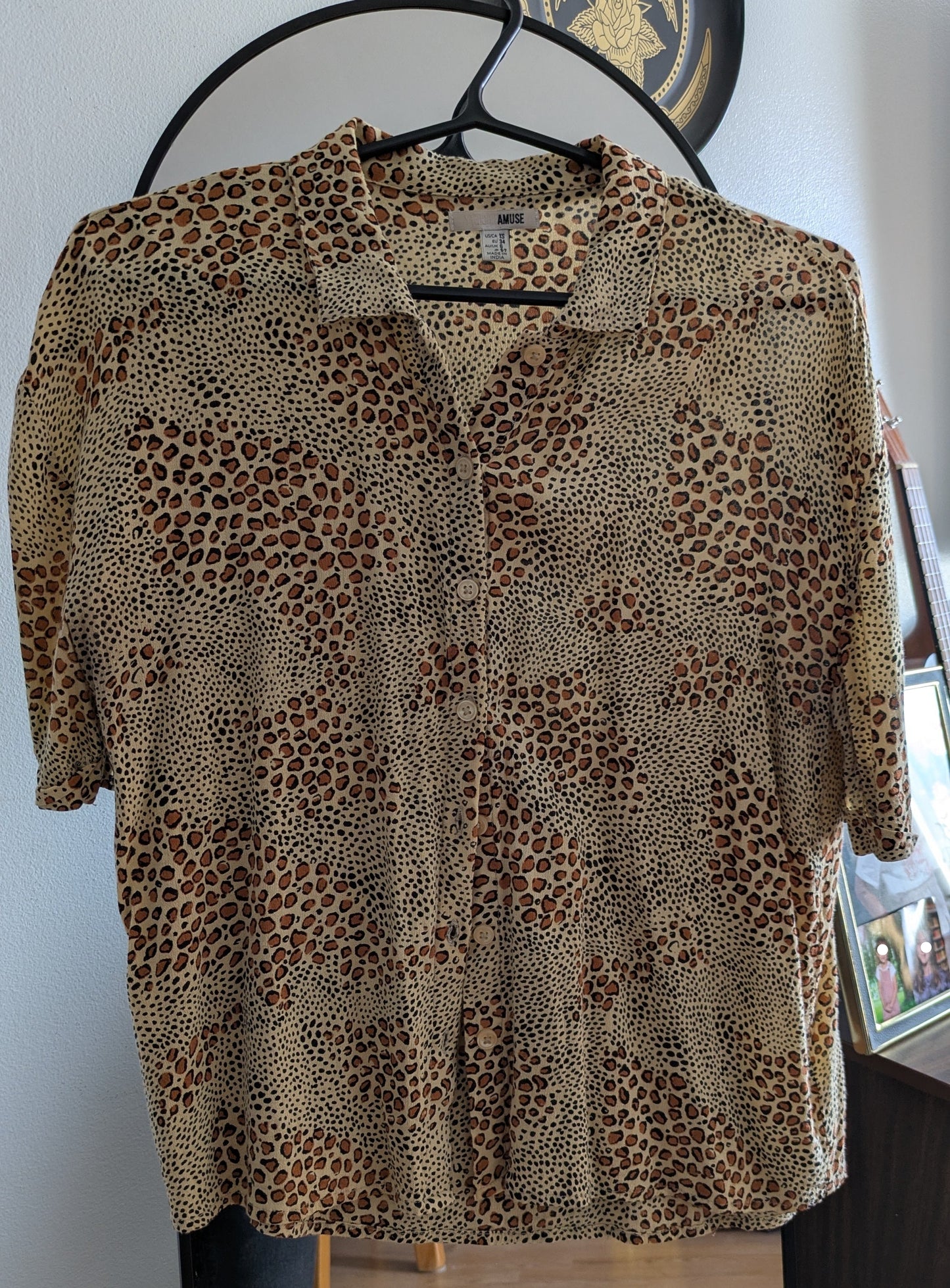 Chemise à manches courtes
