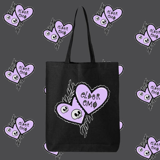 🖤💜Tote bag "Elder emo"💜🖤