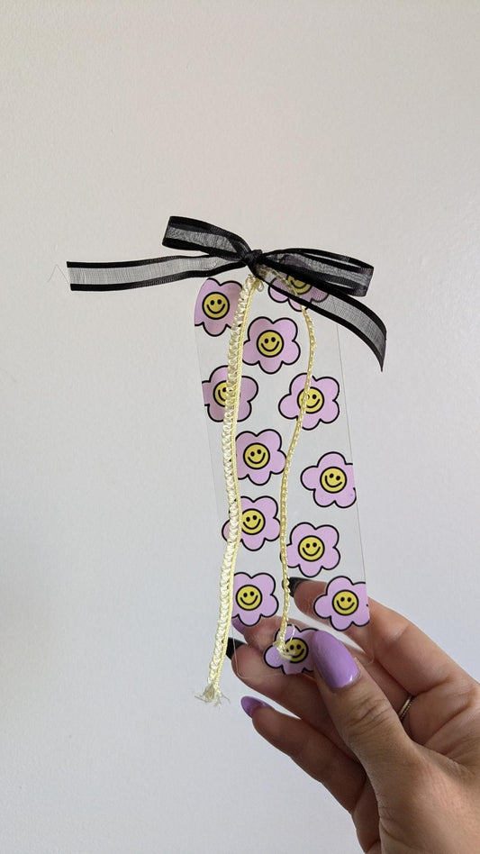 💜🙂Marque-page "Flower power"🙂💜