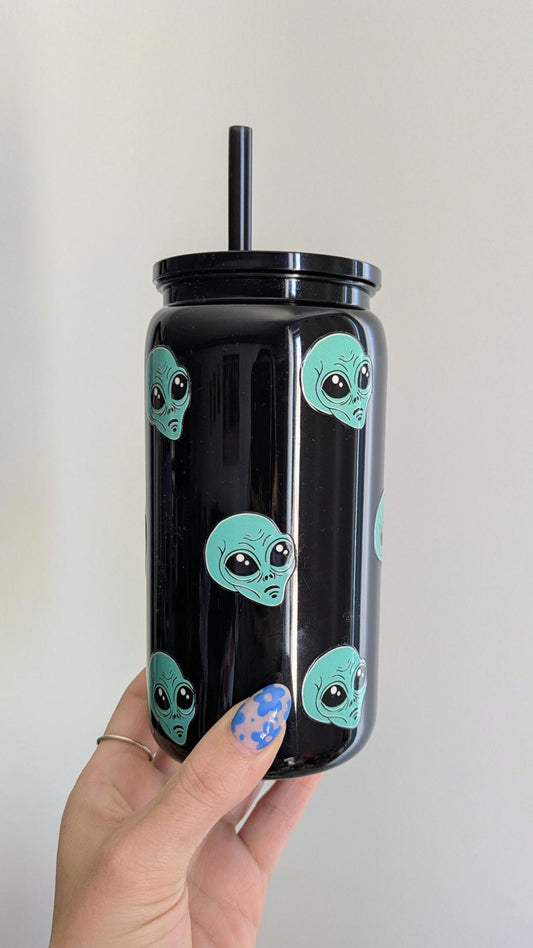 ☕️👽Verre à café "Aliens Exist"👽☕️