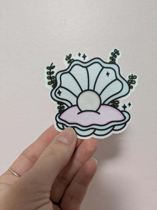 🐚Autocollant "Trésor perlé"🐚