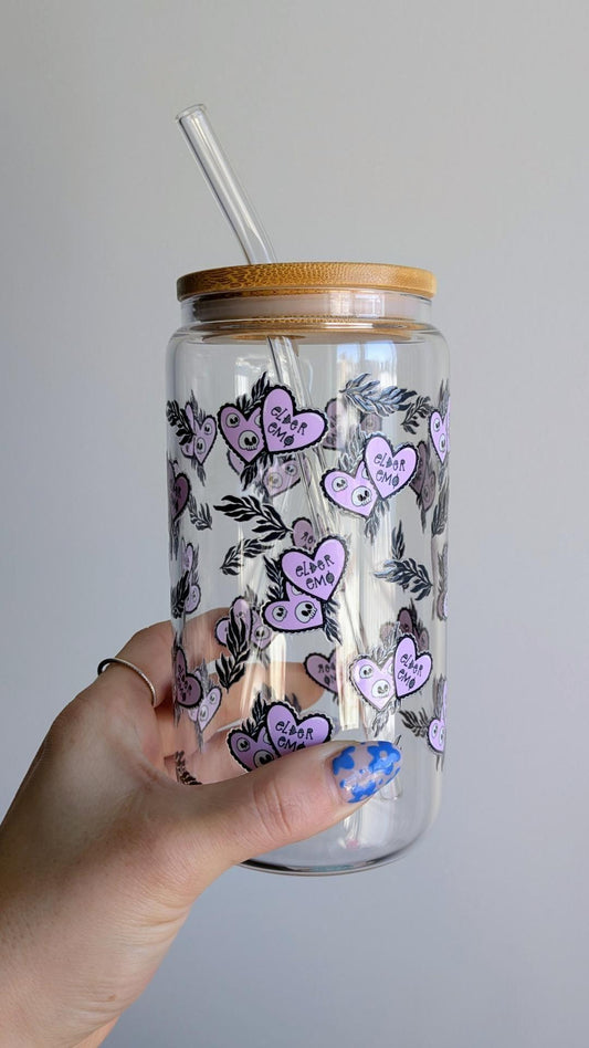 🖤💜Verre à café "Elder Emo"💜🖤